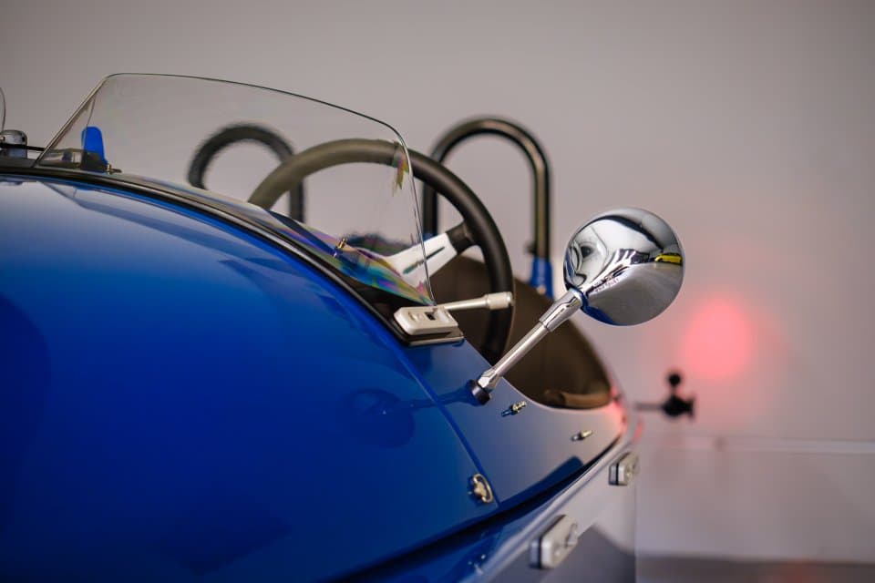 Morgan 3 Wheeler zrcátko